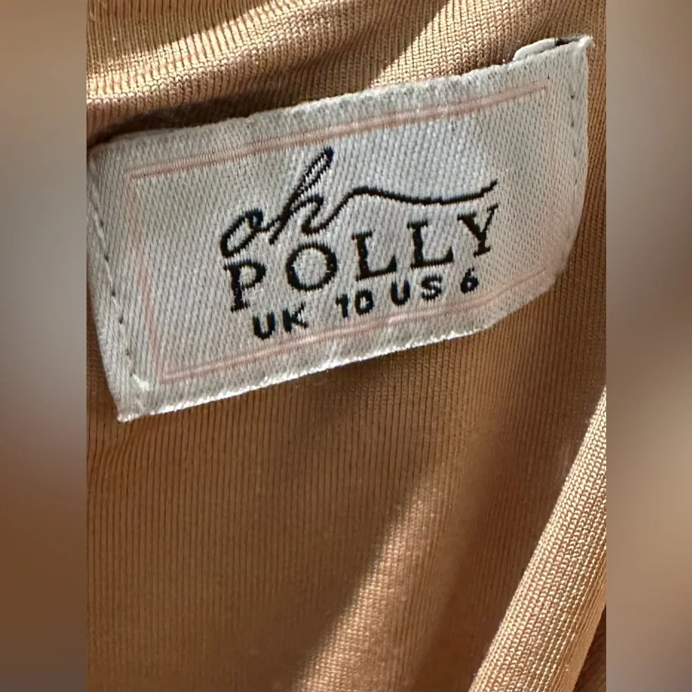 Oh Polly Cindy Strappy Corset Ruched Bodycon  Corset Mini Dress in Brown ZB8 - Picture 9 of 9